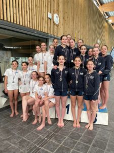 Aqua Synchro Lyon bilan du mois d'avril